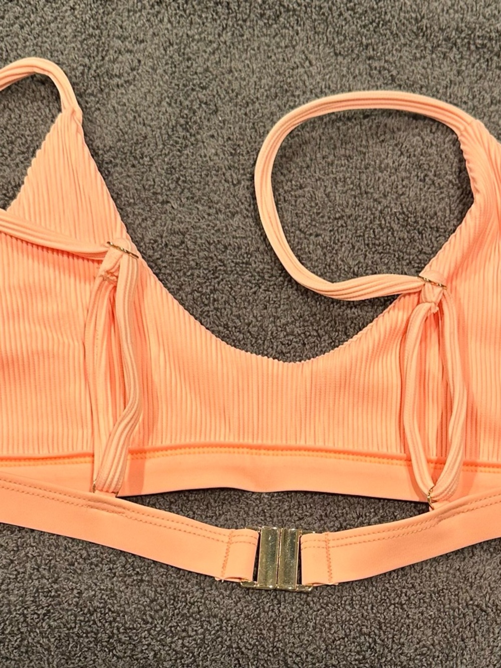 Kulani Kinis Mango Ribbed Set - Picture 2 of 3